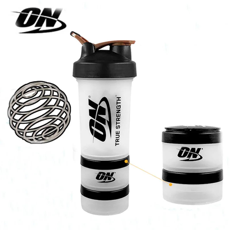 Elevate Your Fitness Routine with the 450ML Shake Cup: Perfect for Protein Shakes and Medicine on the Go!