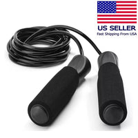 Elevate Your Fitness Routine with the Premium Skipping Rope Featuring High-Speed Ball Bearings and Durable PVC Cable
