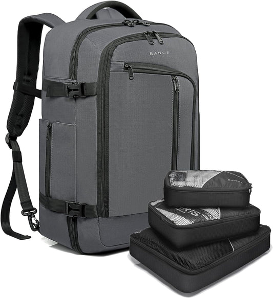 Mens Business Backpack for Work, Computer Backpacks Fits for 17.3 Inch Notebook,Convertible Weekend Backpack Briefcase for Traveling
