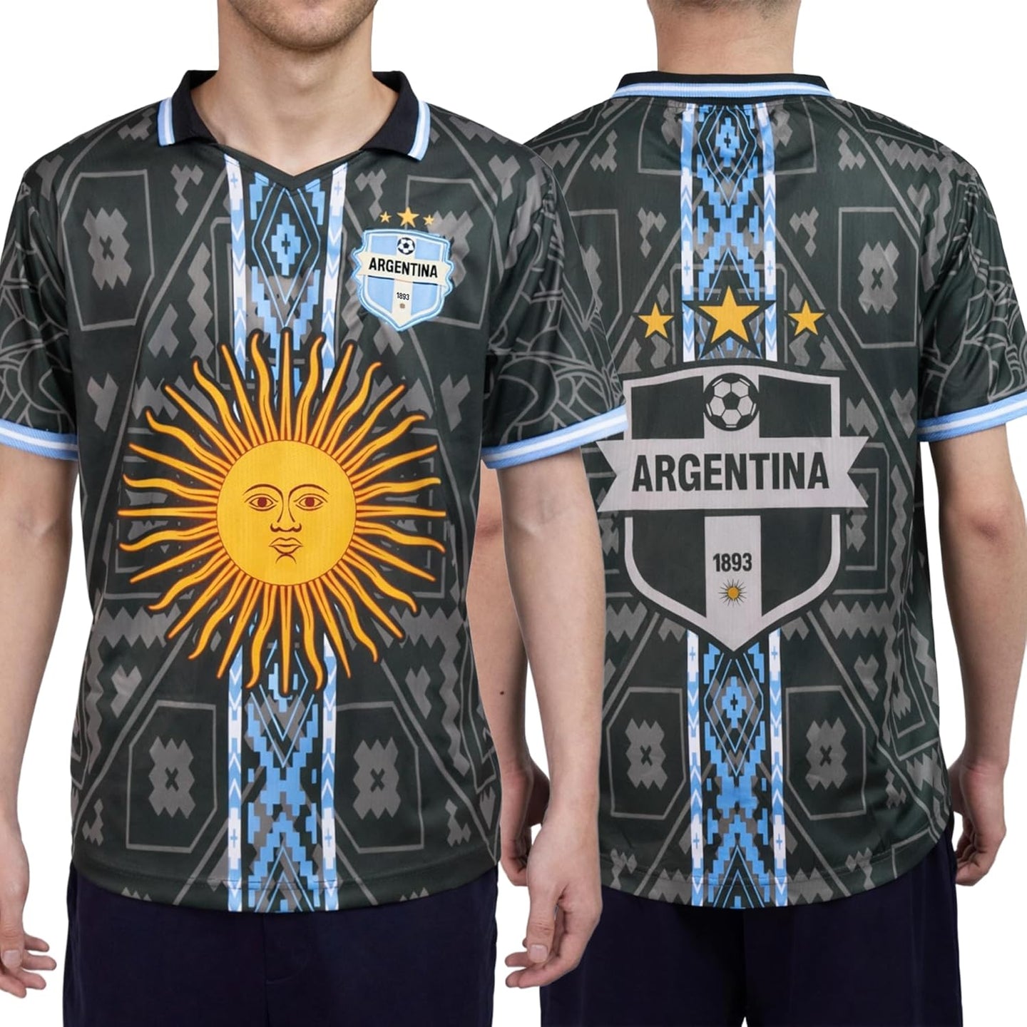 Show Your Passion for Soccer with the Argentina Men’s Jersey - Perfect for Football Fans!