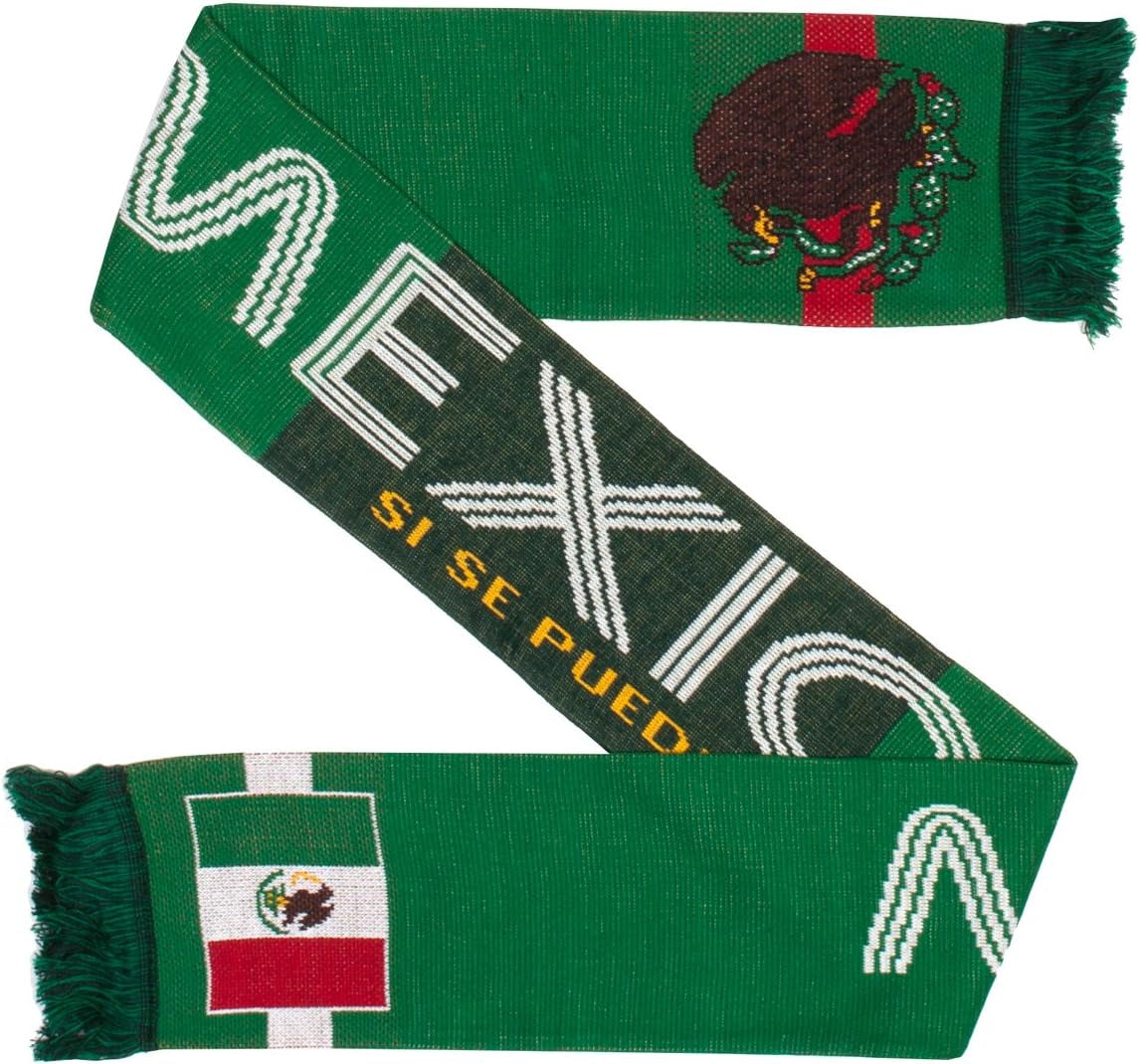 Mexico Soccer Knit Scarf (Classic)