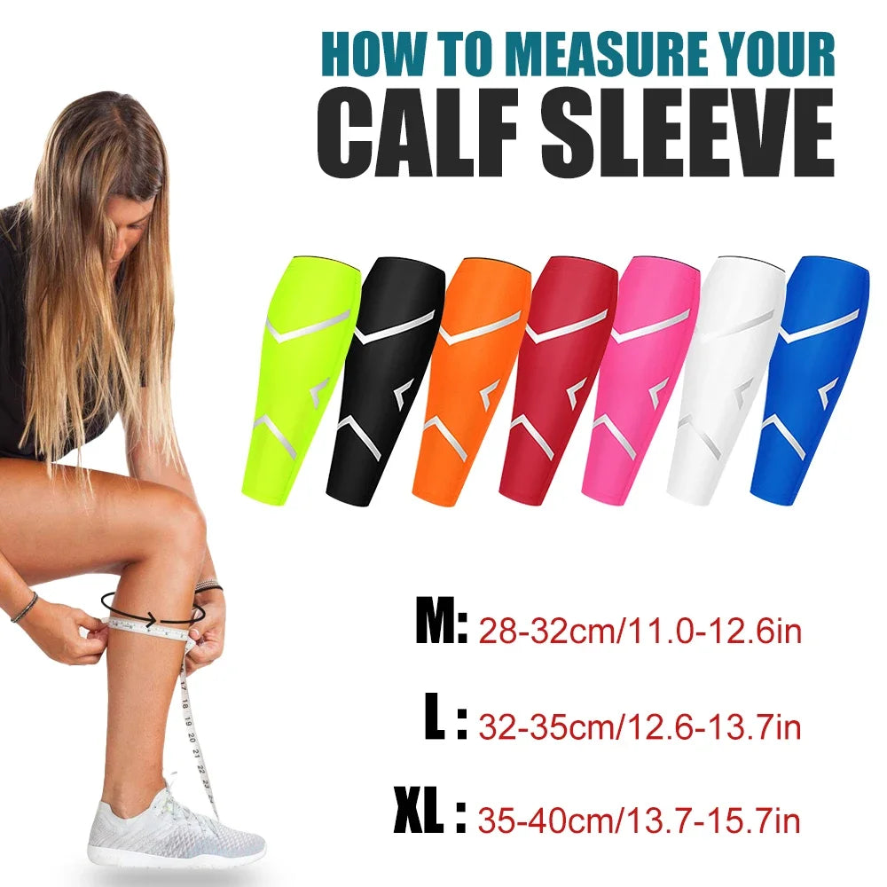 Elevate Your Performance with 1Pcs Calf Compression Sleeves - Perfect for Running, Cycling, and Sports Enthusiasts!