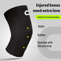 Knee Brace for Women & Men (Pair) – Knee Sleeves for Running, Workout, Weightlifting & Sports – Compression Knee Support for Knee Pain Relief, Meniscus Tear & Arthritis