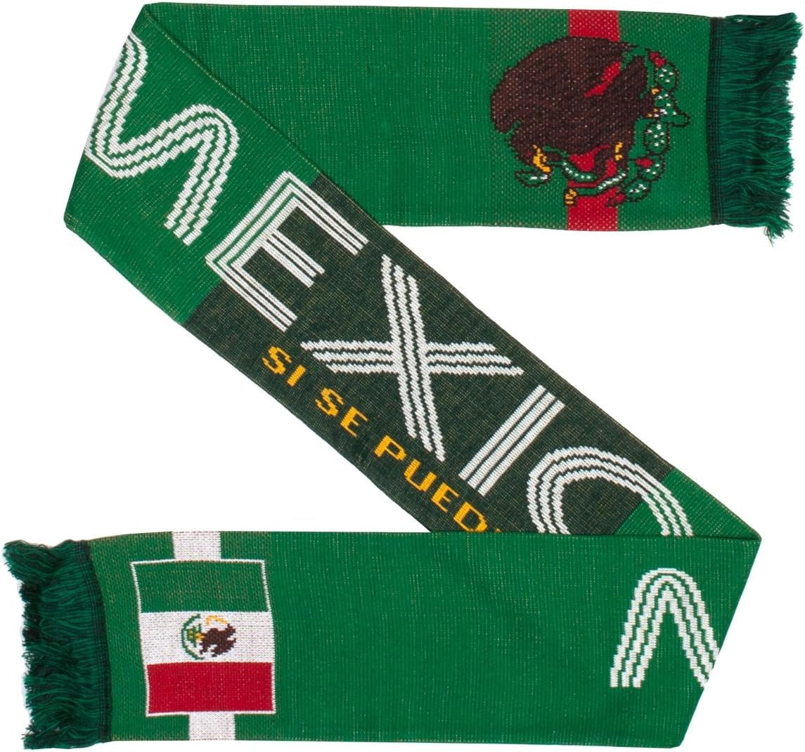 Mexico Soccer Knit Scarf (Classic)