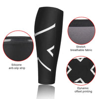 Elevate Your Performance with 1Pcs Calf Compression Sleeves - Perfect for Running, Cycling, and Sports Enthusiasts!