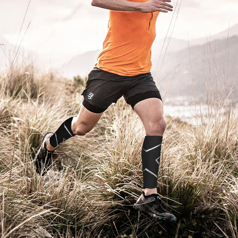 Elevate Your Performance with 1Pcs Calf Compression Sleeves - Perfect for Running, Cycling, and Sports Enthusiasts!