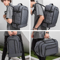 Mens Business Backpack for Work, Computer Backpacks Fits for 17.3 Inch Notebook,Convertible Weekend Backpack Briefcase for Traveling