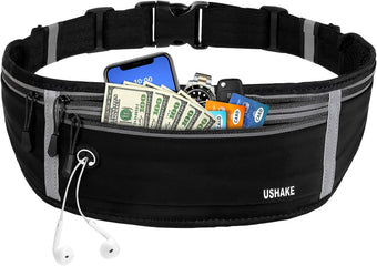 compare product Slim Running Belt, Workout Fanny Pack for Men Women,Exercise Waist Pack for Apple Iphone Holder, Runner Belt for Running Walking Cycling Camping Gym